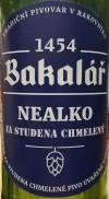 Bakalář Nealko Za Studena Chmelený Etikett