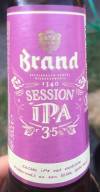 Brand Session IPA Etikett