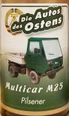 Die Autos des Ostens Pilsener - Multicar M25 Etikett