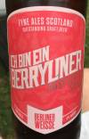 Fyne Ales & Siren Craft Brewery Ich Bin Ein Berryliner Etikett