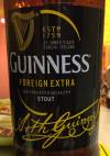 Guinness Foreign Extra Stout (Singapore) Etikett