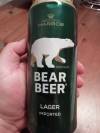 Harboe Bear Beer Premium Lager Etikett
