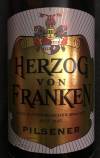 Herzog von Franken Premium Pilsener Etikett