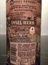 Insel-Brauerei Insel Herb Etikett Rück