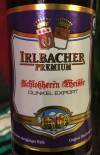 Irlbacher Schloßherrn Weisse Dunkel Export Etikett