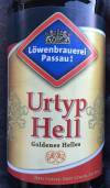 Löwenbrauerei Passau Urtyp Hell Etikett