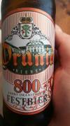 Orania 800 Jahre Oranienburg Festbier Etikett