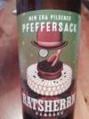 Ratsherrn New Era Pilsener Pfeffersack Etikett 1