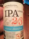 Riegele BierManufaktur IPA Liberis 2+3 Etikett