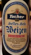 Tucher Helles Hefe Weizen Alkoholfrei  Etikett