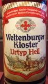 Weltenburger Kloster Urtyp Hell Etikett