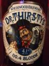 Wychwood Dr. Thirsty's No. 4 Blonde Etikett Wychwood Dr. Thirsty's No. 4 Blonde Etikett