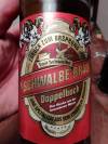 Schwalbe-Bräu Doppelbock Etikett Schwalbe-Bräu Doppelbock Etikett